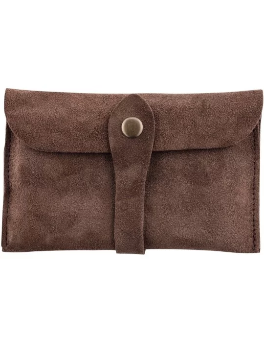 Pochette en croûte de cuir Country Sellerie