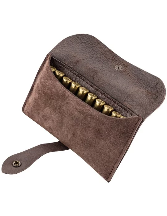 Pochette en croûte de cuir Country Sellerie