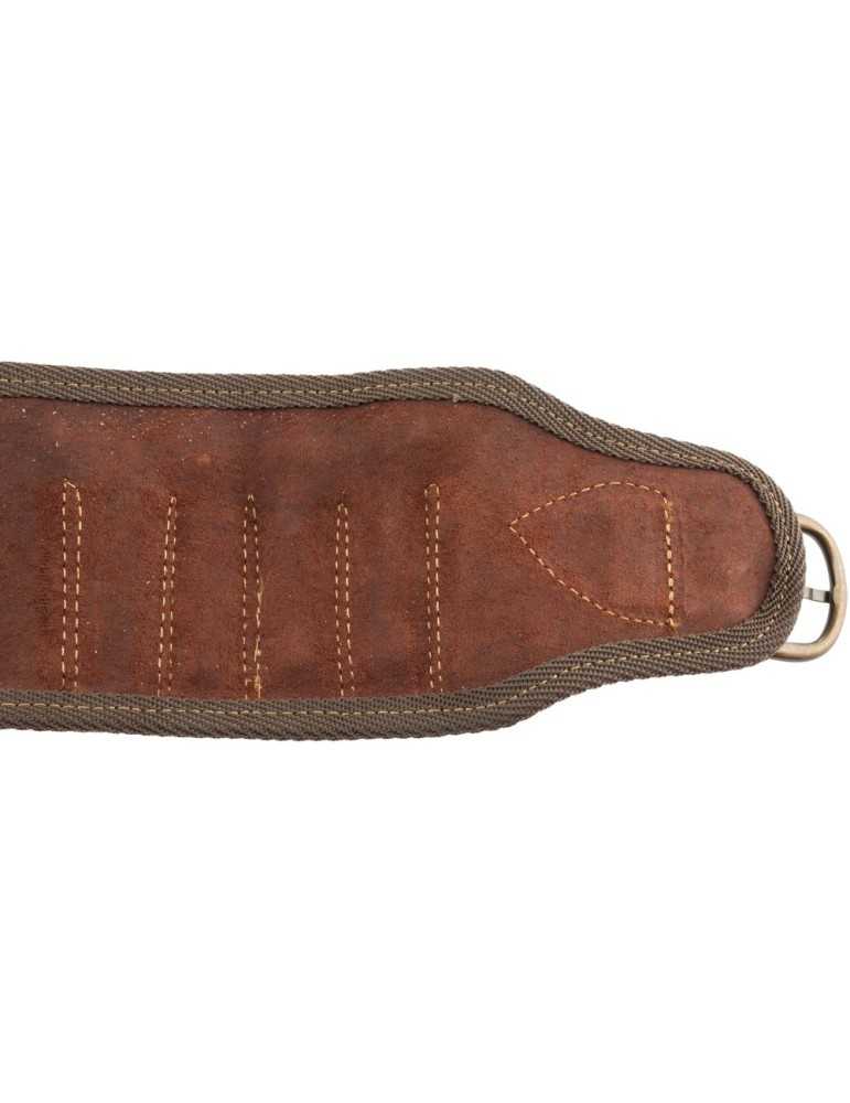 Cartouchière croupon ciré marron 20 tubes cal.12 Country Sellerie
