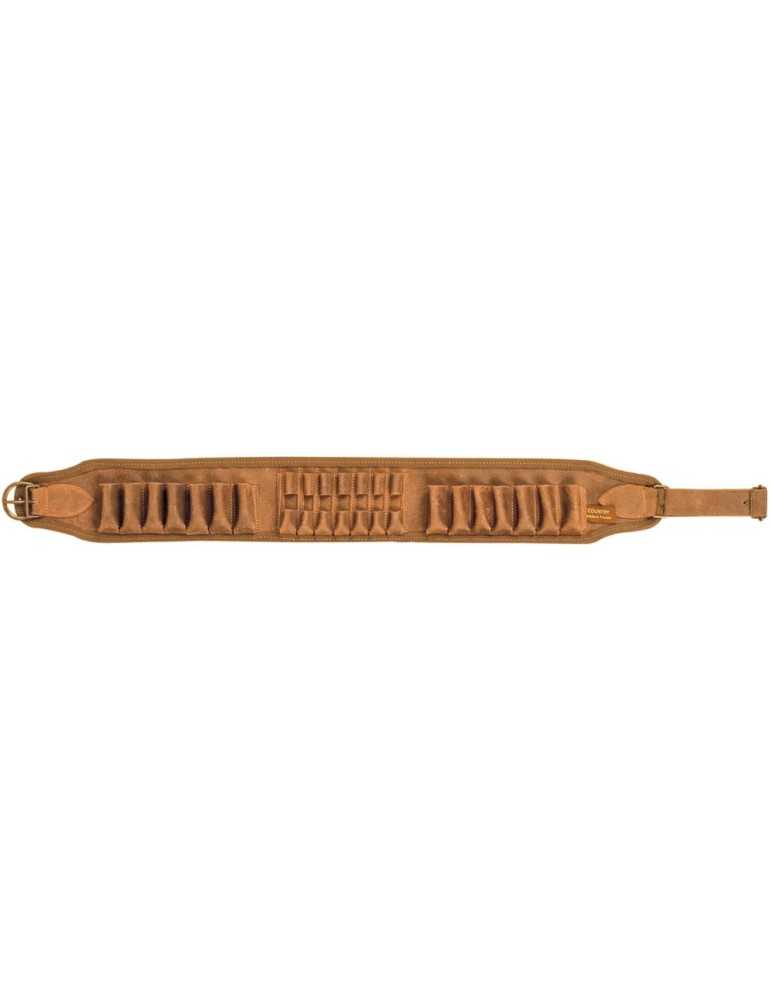 Cartouchière croupon ciré mixte balles et cartouches Country Sellerie