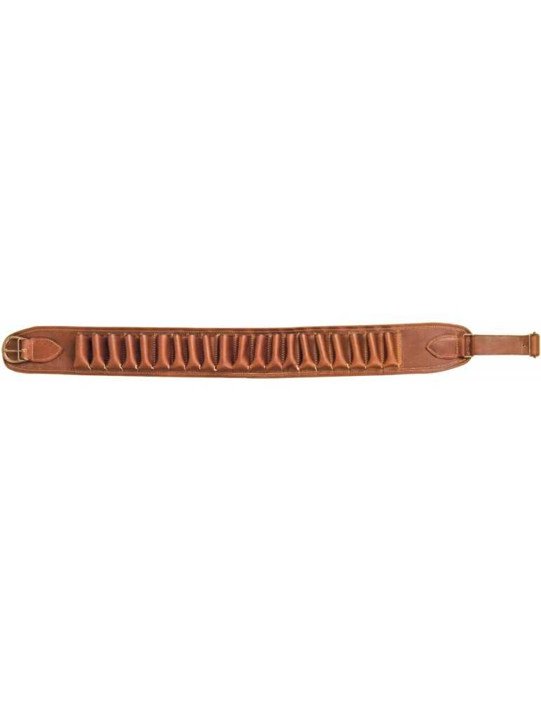 Cartouchière en cuir gras 20 tubes cal.12 Country Sellerie