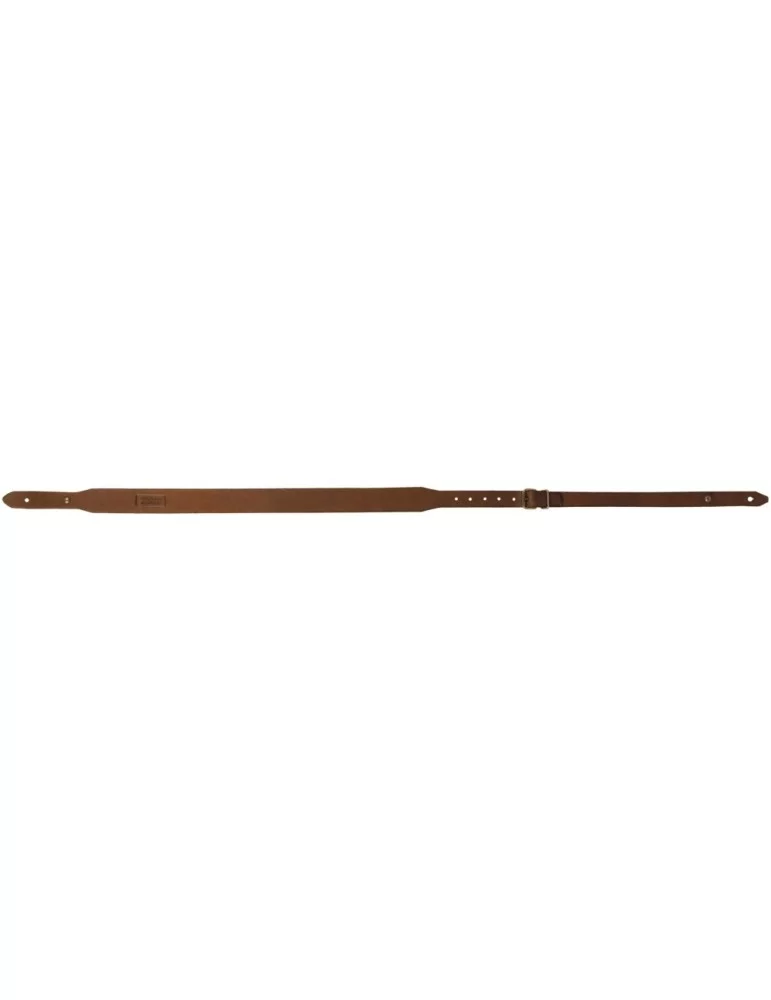 Bretelle carabine en cuir gras avec boutons Country Sellerie