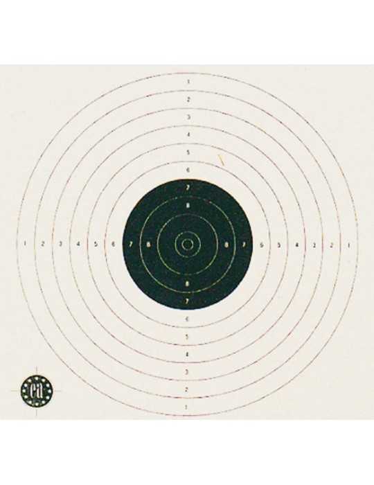 1000 cartons-cibles 17 x 17 cm