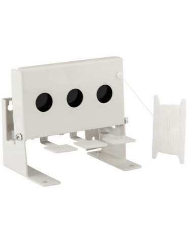 Cible mobile type biathlon petit modèle 3 trous pour 4,5 mm SMK