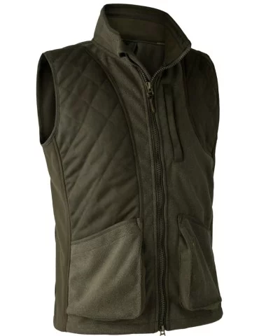 Gilet polaire kaki Gamekeeper Shooting Deerhunter