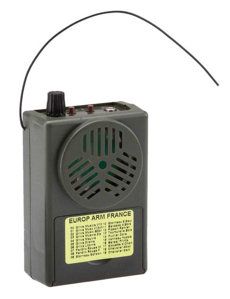 Appeau acoustique MR104 Sonido avec télécommande