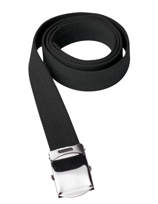 Ceinture toile noire Percussion