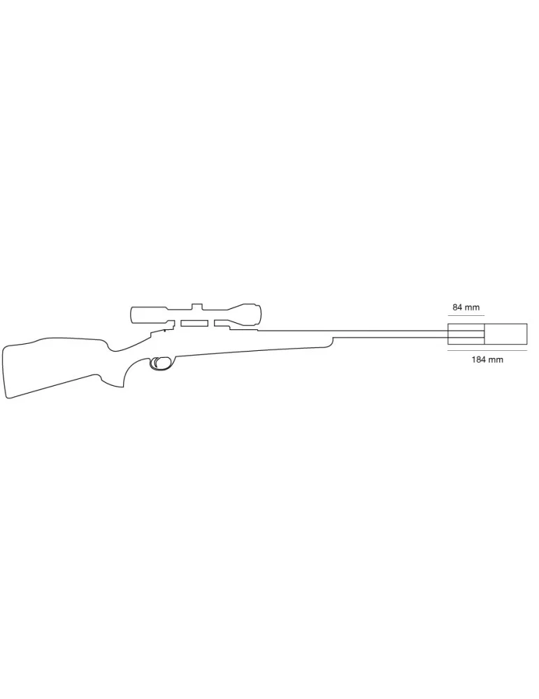 Silencieux Hausken Jakt JD184 XTRM MKII