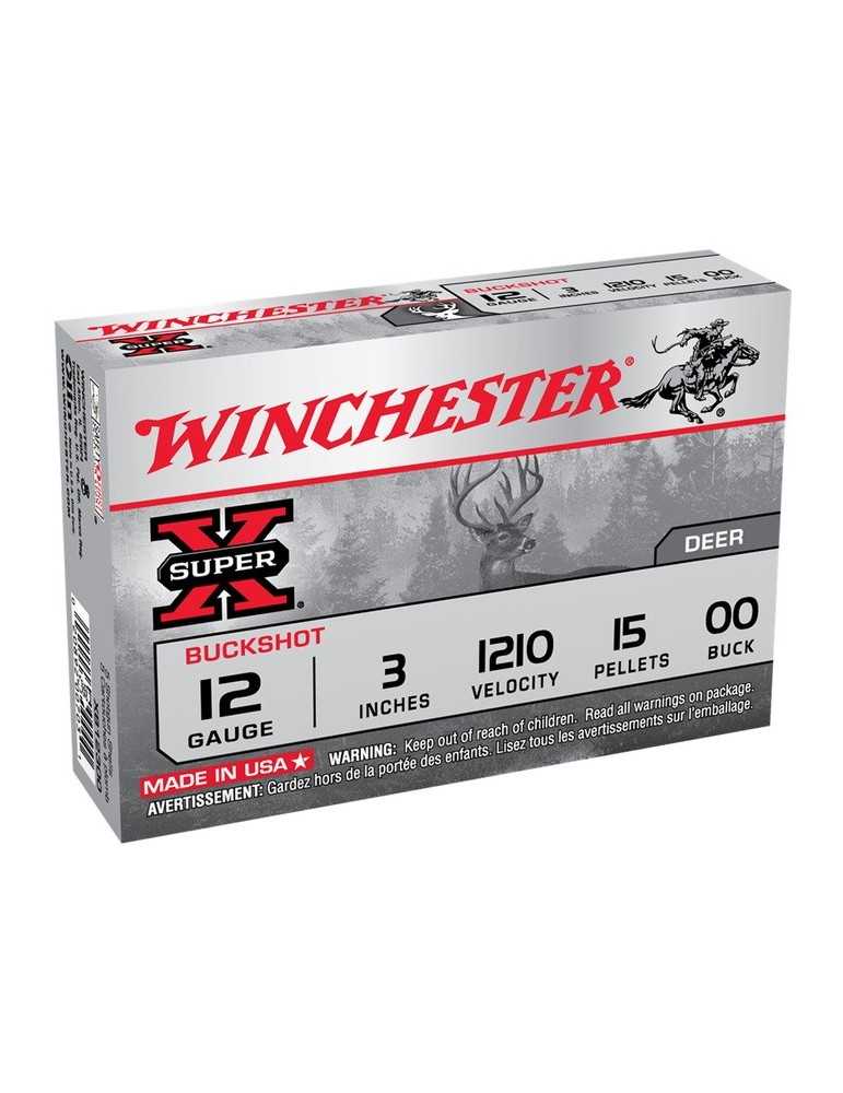 Winchester Buckshot C.12/76 15 grains (chevrotine)*