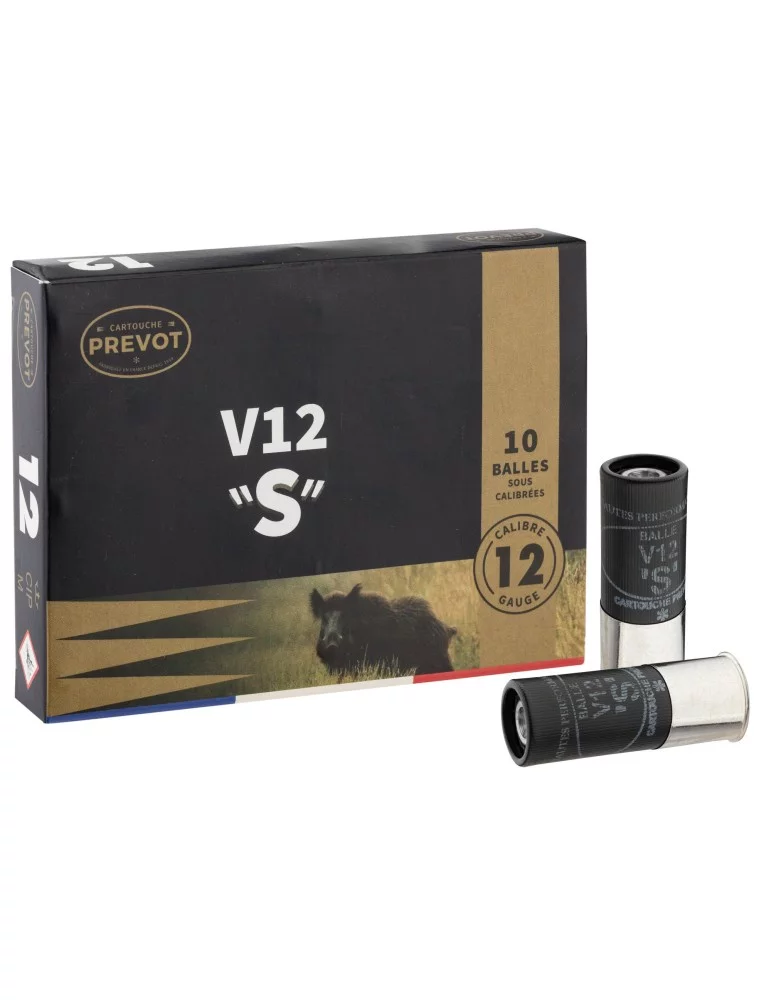 Balle sous-calibrée Prevot V12 "S" C.12/70