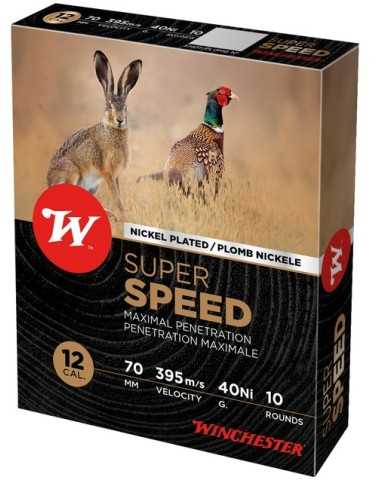 Winchester Super Speed C.12/70 40g plombs nickelés