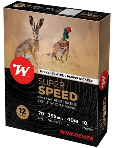 Winchester Super Speed C.12/70 40g plombs nickelés
