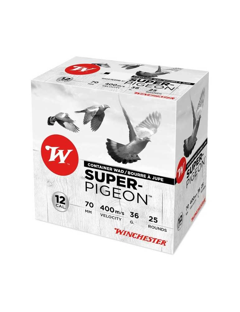 Pack Winchester Super Pigeon C.12/70 36g 100 cartouches