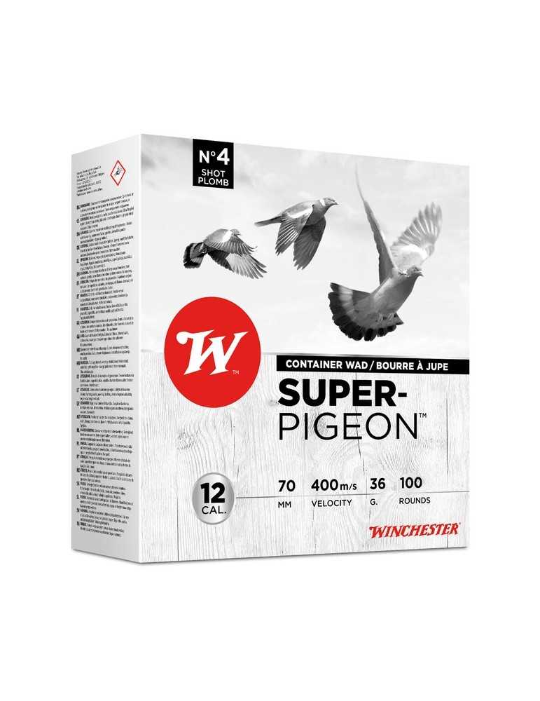Pack Winchester Super Pigeon C.12/70 36g 100 cartouches