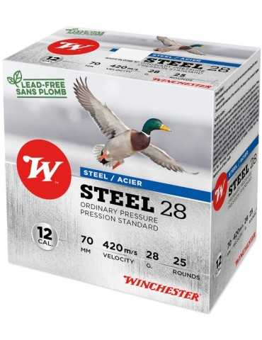 Winchester Steel 28 BP C.12/70 28g cartouche acier
