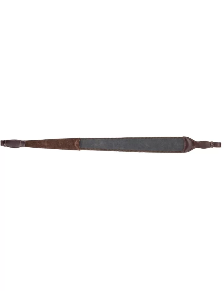 Bretelle carabine en cuir orange Country Sellerie