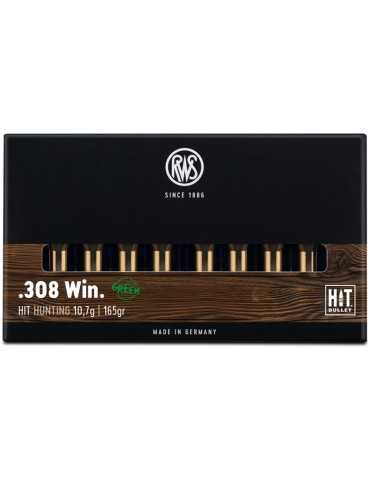 RWS .308 Win. HIT 165 gr sans plomb