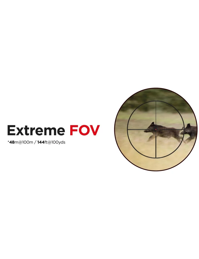 Lunette de battue Nikko Stirling Boar Eater 1-4x24