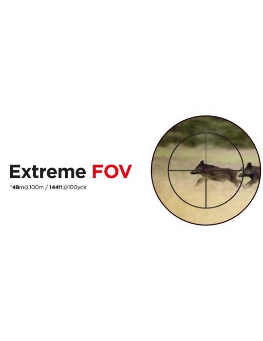 Lunette de battue Nikko Stirling Boar Eater 1-4x24