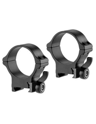 Colliers Recknagel Ø 30 mm pour prisme 21mm serrage à levier