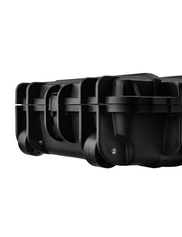 Mallette XL Waterproof noire mousse vague Nuprol