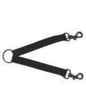 Accouple nylon pour deux chiens