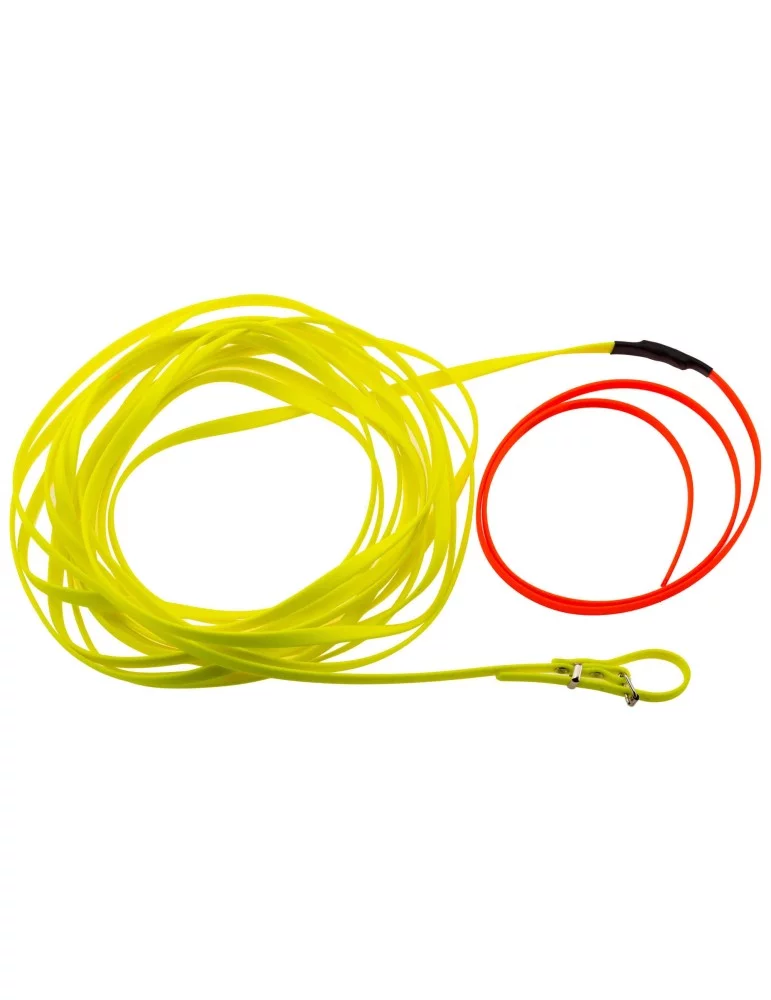 Laisse 10 m Biothane fluo pour chien - Country