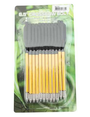 12 Fléchettes 6.5’’ pour pistolets arbalète Shoot Again - Natusport