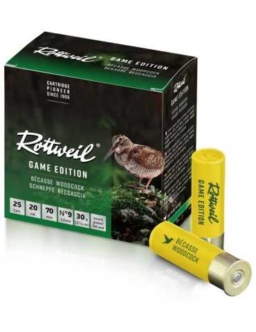 ROTTWEIL Game Edition Bécasse 20/70 – 30 g 2