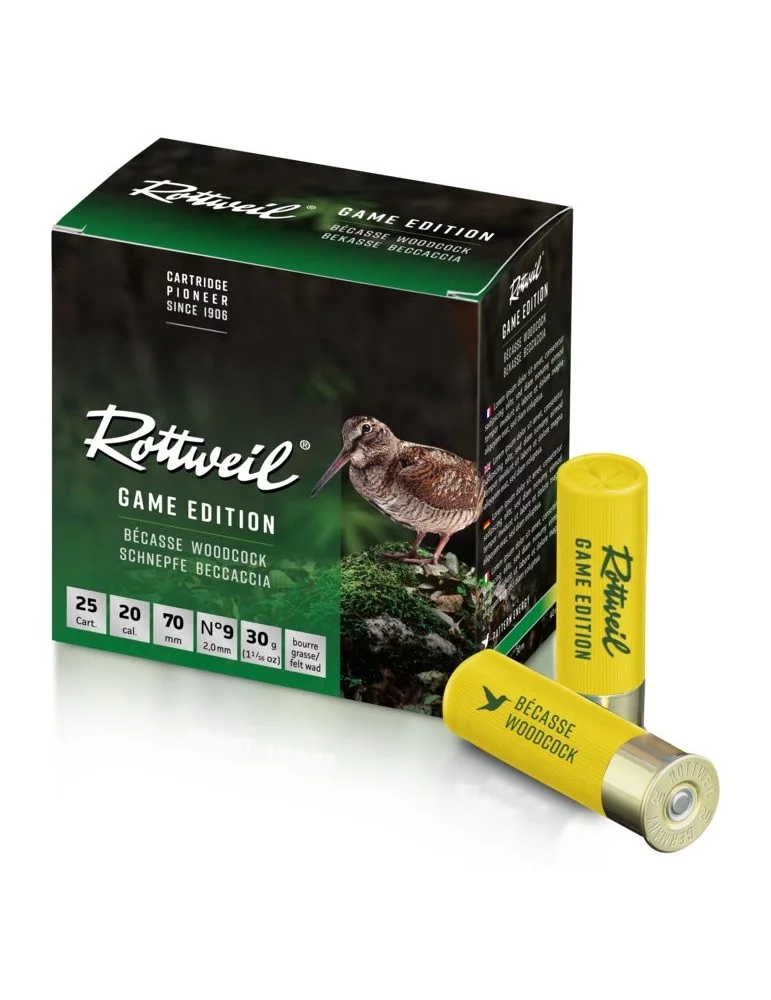 Rottweil Game Edition Bécasse 20/70 30g*