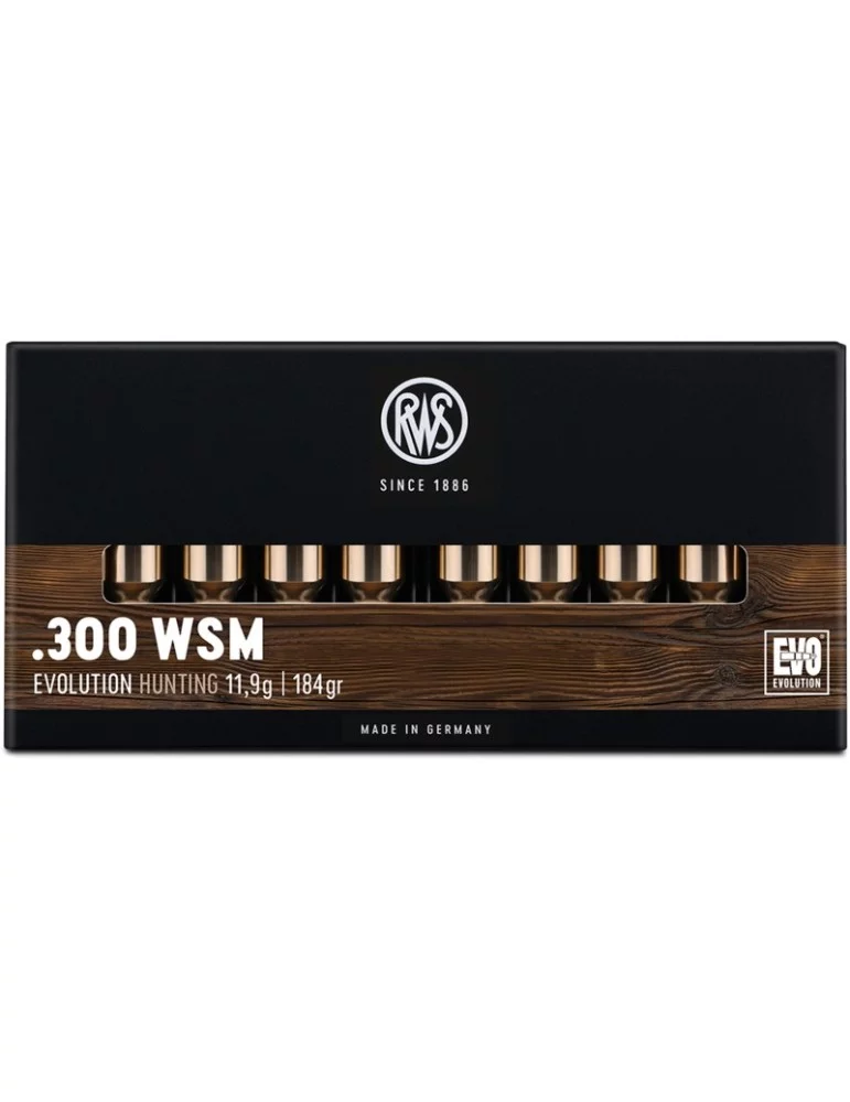 RWS .300 WSM EVO 184 gr