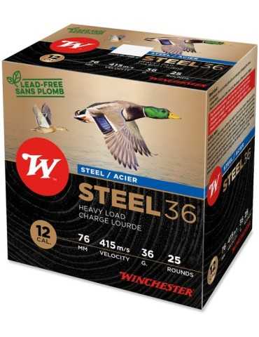 Winchester Steel 36 HP C.12/76 36g cartouche acier*