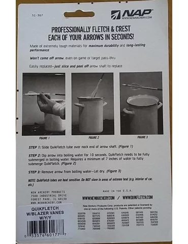 Vanes quickfetch 2’’ faciles à poser - Natusport 2