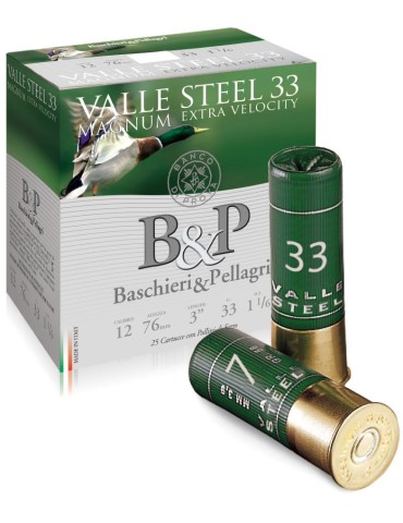 B&P Valle Steel 33 Magnum C.12/76 33g*