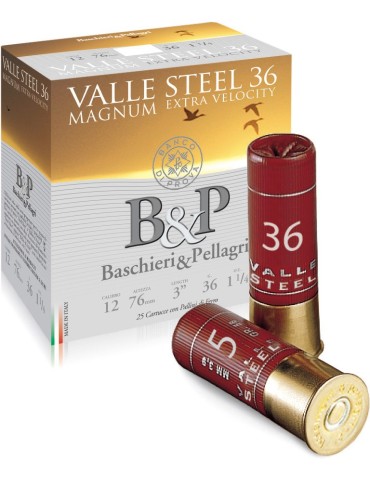 B&P Valle Steel 36 Magnum C.12/76 36g*