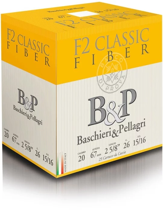 B&P F2 Classic Fiber bourre grasse C.20/70 26g*