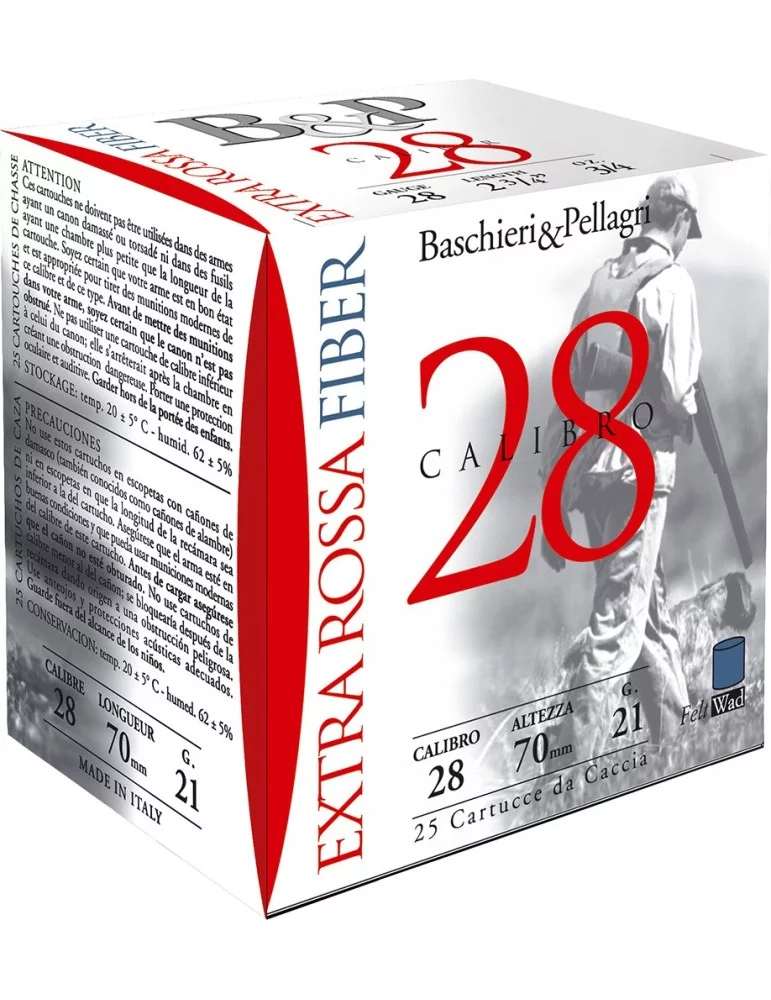 B&P F2 Extra Rossa 28 Fiber C.28/70 21g*