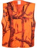 Chasuble haute visibilité orange blaze Percussion