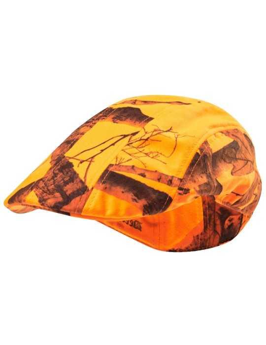Casquette plate orange blaze Deerhunter
