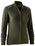 Cardigan vert Darlington pour femme Deerhunter