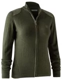 Cardigan vert Darlington pour femme Deerhunter