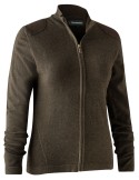 Cardigan marron Darlington pour femme Deerhunter
