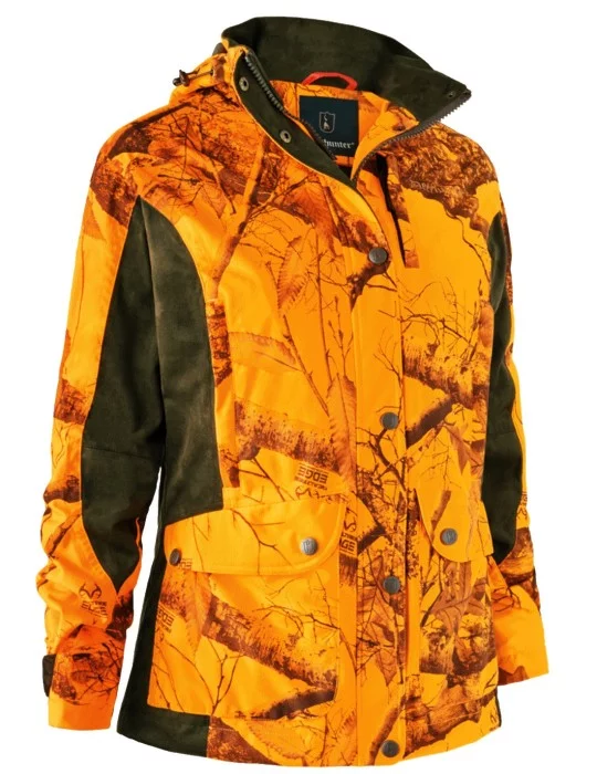 Veste orange Lady Estelle Deerhunter