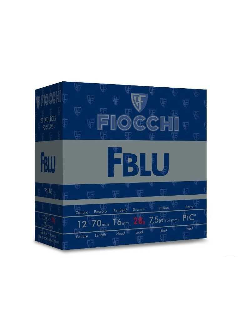 Blue trap Fiocchi C.12 28gr. cartouches trap*