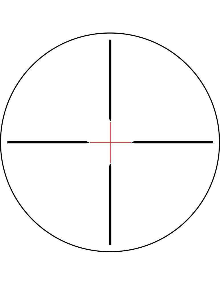 réticule Standard Duplex Rouge