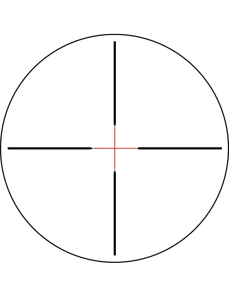 réticule Standard Duplex Rouge