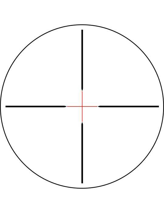 réticule Standard Duplex Rouge