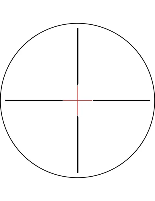 réticule Standard Duplex Rouge