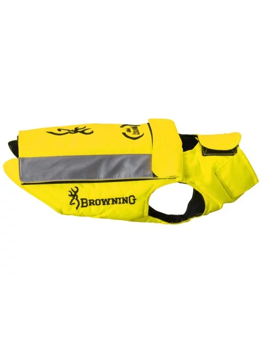Gilet Protect PRO jaune pour chien Browning