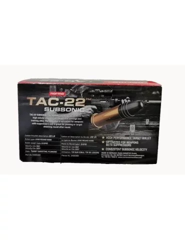 Norma .22 LR Subsonic-22 lot de 500* 2